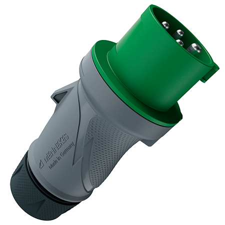 Mennekes CEE-stekker PTX R 16A4p2h>50 IP54 - 13560 - 20020908