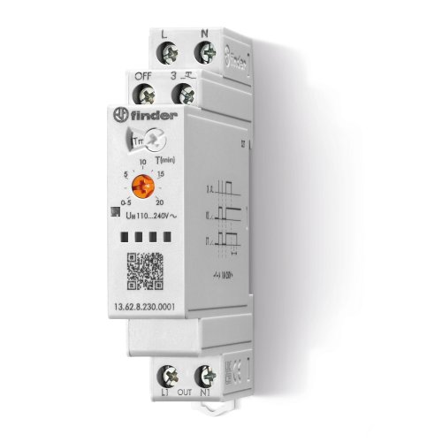 Finder FIN IMPULSRELAIS 1M 110...240VAC - 136282300001 - 20211124