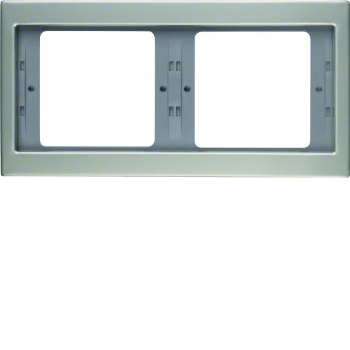 BERKER afdekraam 2v mat rvs 13637004 - 13637004 - 3200076
