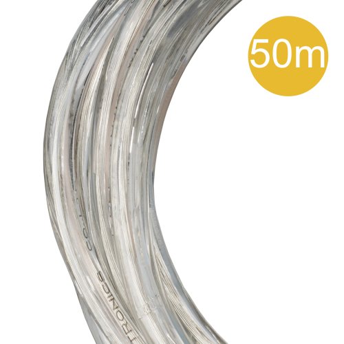 BAILEY pvc kabel rond 2c transparent rol a 50mtr - 142171 50m - 4020690