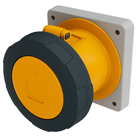 Mennekes Inb.WCD 125A 4P 4H 110V IP67 - 1455 2 - 20021149