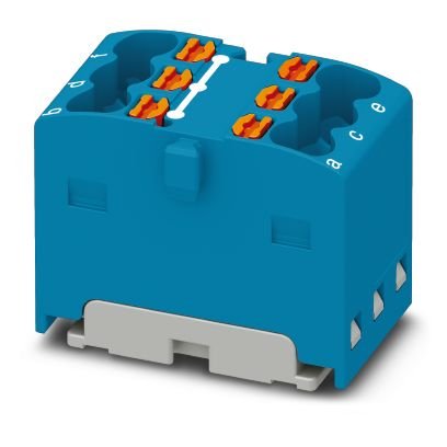 PHOENIX verdelerblok PTFIX 6X1,5 BU - 148a55967e0e04a31a45e2b87669b11b - 11000338
