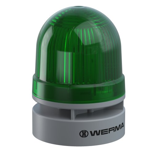 WERMA Mini TwinFLASH Combi 12VAC/DC GN - 150000000304 126 000 00 126 000 00 - 20004340