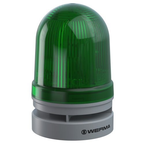WERMA Midi TwinFLASH Combi 12/24VAC/DC GN - 150000000320 126 000 00 126 000 00 - 20004367