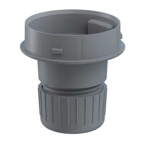 WERMA Mini Adaptor voor buismontage GY - 150000000332 126 000 00 126 000 00 - 20004029