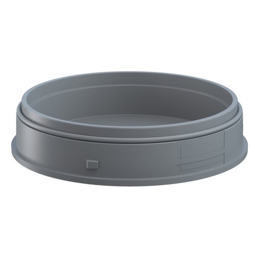 WERMA Maxi Adaptor voor bodemmontage GY - 150000000340 126 000 00 126 000 00 - 20004100