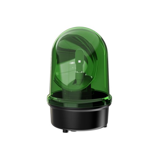 WERMA Zwaailicht groen met spiegel led 24vac/dc - 150000002075 126 000 00 126 000 00 - 11005367