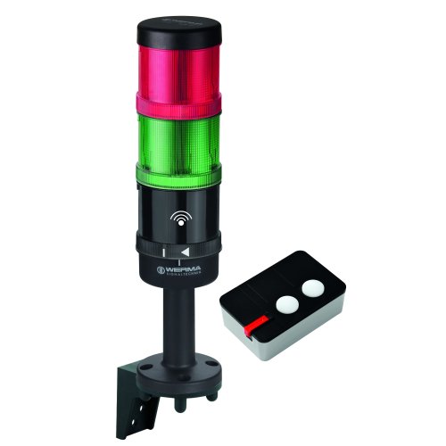 WERMA AndonWirelessSET Basis 2-Knoppen 868MHz - 150000002408 126 000 00 126 000 00 - 20004592
