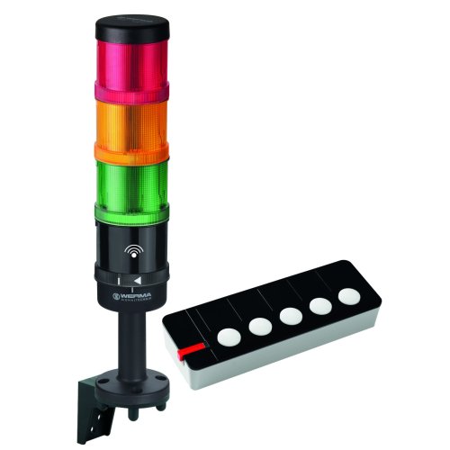 WERMA AndonWirelessSET Basis 5-Knoppen 868MHz - 150000002409 126 000 00 126 000 00 - 20004593