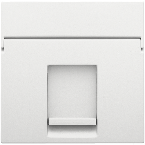 Niko Centraalplaat data 1x RJ, white coated - 154 65100 image - 20055203