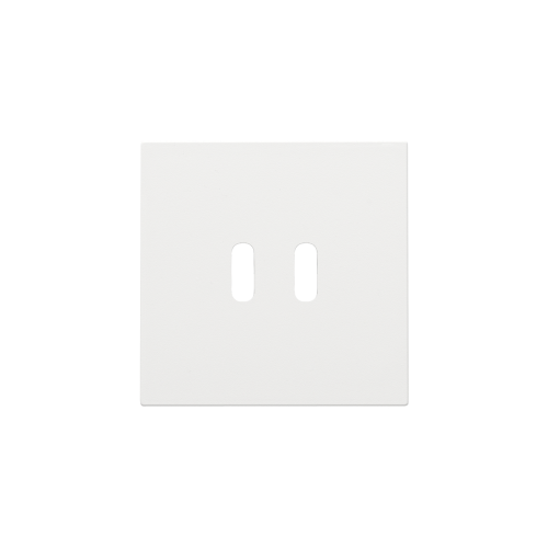 Niko Afwerkingsset voor dubbele smart USB-C-lader, white coated - 154 68003 foto - 20196647