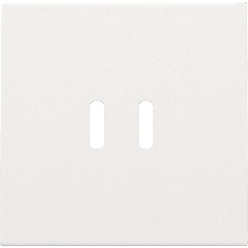Niko Afwerkingsset voor dubbele smart USB-C-lader, white coated - 154 68003 image - 20196647