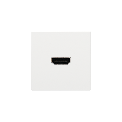 Niko Afwerkingsset met HDMI-naar-HDMI-aansluiting, white coated - 154 69417 foto - 20055223