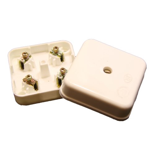 JSL snoerdoos 60x60x30mm 4 schroefcontacten - 154100000 - 2551350