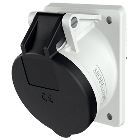 Mennekes Inb.WCD 16A 4P 7H 500V IP44 TWIN - 155 - 20021297