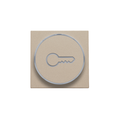 Niko Afwerkingsset met doorschijnende ring met sleutelsymbool voor drukknop - 157 64009 foto - 20055266