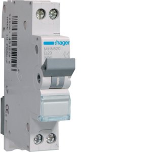 HAGER automaat 1p+n b20 MHN520 - 15e8a6066dcc1976d2eb331ed90344f7 - 11003976