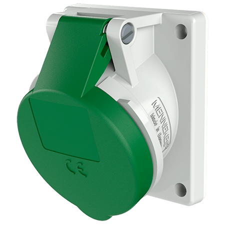 Mennekes Inb.WCD 16A 3P 2H >50V >300Hz IP44 TWIN - 1635 - 20021310