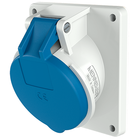 Mennekes Inb.WCD 16A 5P 9H 230V IP44 TWIN - 1643 - 20021317
