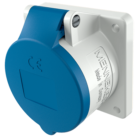 Mennekes Inb.WCD 16A 4P 9H 230V IP44 TWIN - 1673 - 20021330