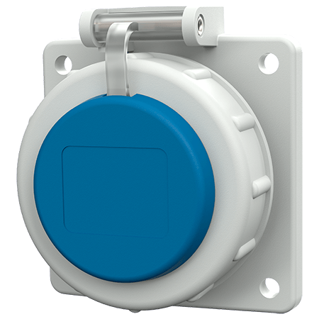 Mennekes Inb.WCD 16A 2P+A 230V IP68 SCHUKO blauw - 17022 - 20021346