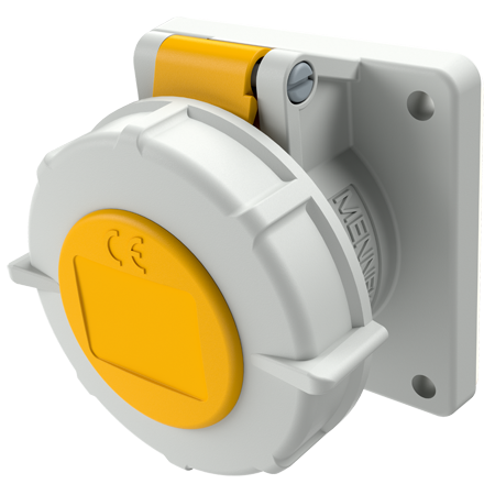 Mennekes Inb.WCD 16A 3P 4H 110V IP67 TWIN - 1707 2 - 20021351