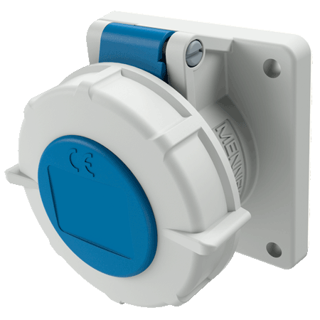 Mennekes Inb.WCD 16A 3P 6H 230V IP67 TWIN - 1708 2 - 20021352