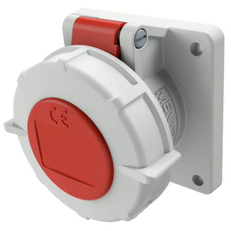 Mennekes Inb.WCD 16A 3P 9H 400V IP67 TWIN - 1709 2 - 20021353