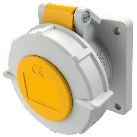 Mennekes Inb.WCD 16A 4P 4H 110V IP67 TWIN - 1710 2 - 20021354