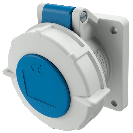 Mennekes Inb.WCD 16A 4P 9H 230V IP67 TWIN - 1711 2 - 20021355