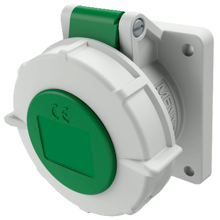 Mennekes Inb.WCD 16A 4P 10H >50V >100Hz IP67 TWIN - 1714 2 - 20021358