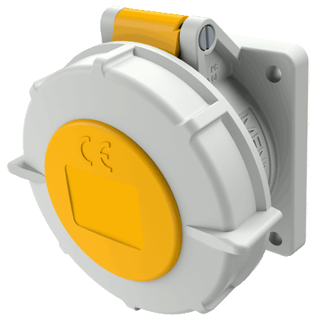 Mennekes Inb.WCD 16A 5P 4H 110V IP67 TWIN - 1716 2 - 20021359