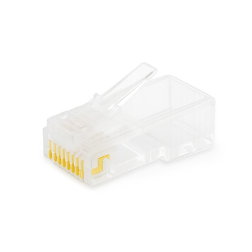 KLEMKO steker utp rj45 massief rond a25st RJ458P8CROMA - 183270 - 7100413