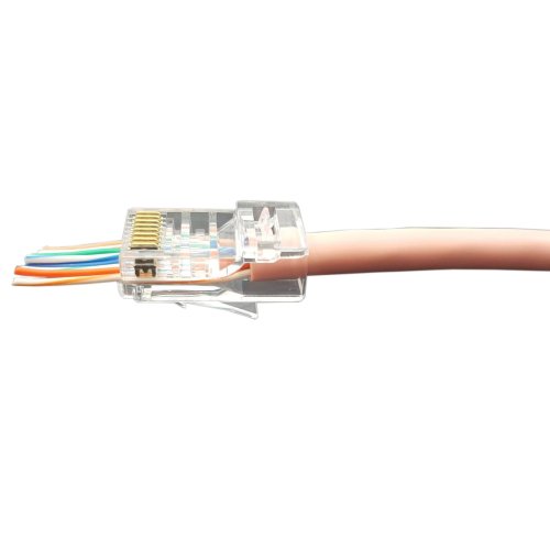 KLEMKO EZ-RJ45 connector CAT5e a100st RJ45-EZ-C5e - 183279 - 7100671