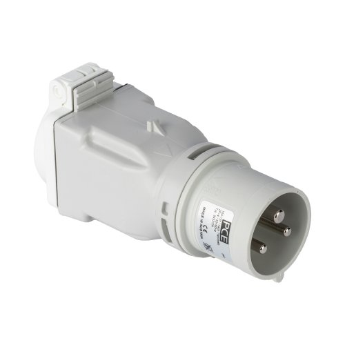 PCE Adapter verloop 16/3/TRAFO 12h grijs-SchuKo - 18e8f52a12c11ab7f479a33fa4ce371d - 20158400