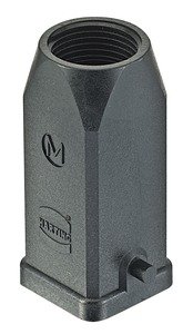 HARTING Han 3A Hood Top Entry M20 Black - 19 20 003 0427 rgb01 web - 20035399