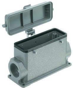 HARTING han-b24 opbouw wcd+deksel 2 beugels m32 - 19 30 024 0267 rgb02 web - 2110714