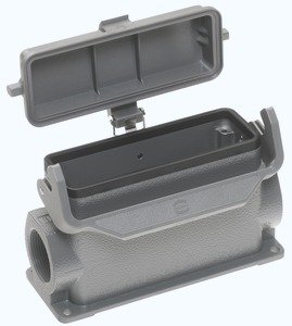 HARTING Han B Base Surface LC 1 Lever Thermoplas - 19 30 024 0297 rgb01 web - 20033835