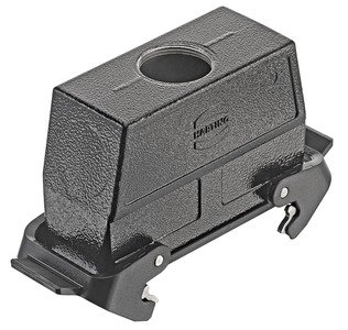 HARTING Han 24B Hood coupler M32 black 2 levers - 19 30 724 0737 rgb03 web - 20035823
