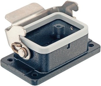 HARTING Han 6M-Base Panel 1 Lever IP67 - 19 37 006 1301 rgb01 web - 20034406