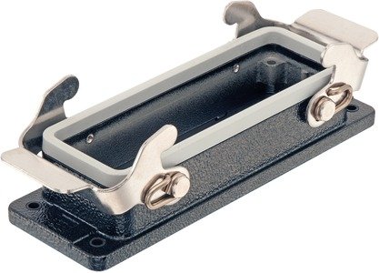 HARTING Han 24M-Base Panel 2 Levers IP67 - 19 37 024 1301 rgb01 web - 20034452