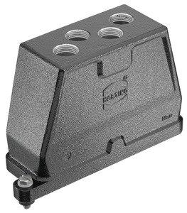 HARTING Han 24HPR Hood Top Entry 4*M20 ScrewLock - 19 40 024 0473 rgb01 web - 20036214
