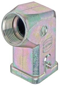HARTING Han 3 EMC HOOD ANGLED ENTRY 2PEGS M20 - 19 62 003 1640 rgb01 web - 20037061