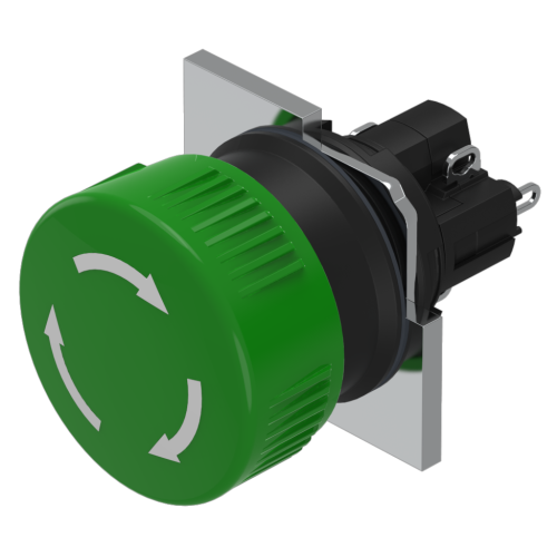 EAO Stop Switch with twist release green 1NC+1NO S - 19a9523da688f0e431eec41a6a5b7094 - 20042911
