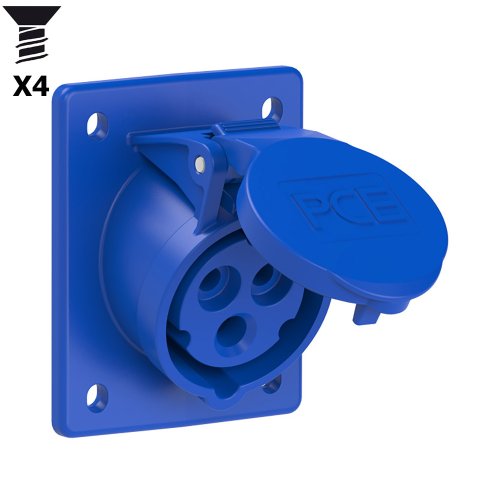 PCE CEE inbouw wcd schuin 16A 3p 230V 6h blauw IP44 flens 70x85mm vg - 1bd4b0bb14a949940126a4f6047a0029 - 20158284