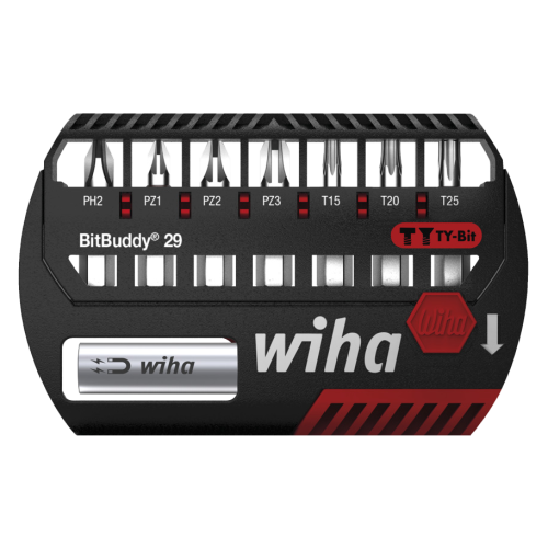 WIHA Bitset BitBuddy TY-Bit 29 7945 PH/PZ/TORX T15-T25, 8-delig - 1bde3090 382c 4df7 8653 87617834f0d9 - 20014126