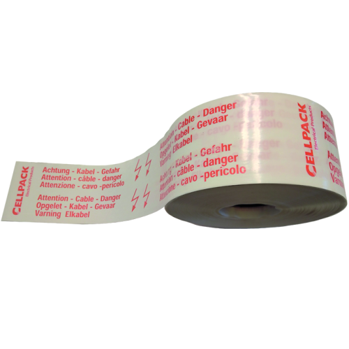 CELLPACK Waarschuwingsband - type No. 26 met tekst: Opgelet-Kabel-Gevaar lengte - 1c0b8119 fa3f 4891 afd0 3c9199469d62 - 20208172