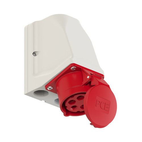 PCE wcd met bak opbouw 16A 5P 400V 6H - 1c795639ff1ca64e6dd0a355fae1a7e1 - 20158371