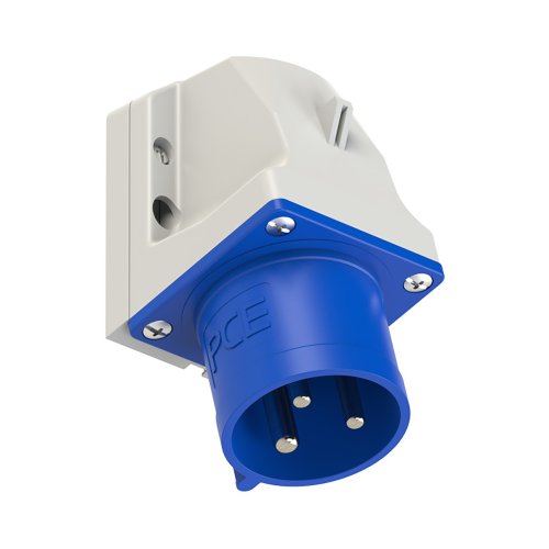PCE CEE opbouw tcd 32A 3p 230V 6h blauw IP44 toestelcontactdoos - 1cab771e858689327690cadd84f91e8d - 20158307