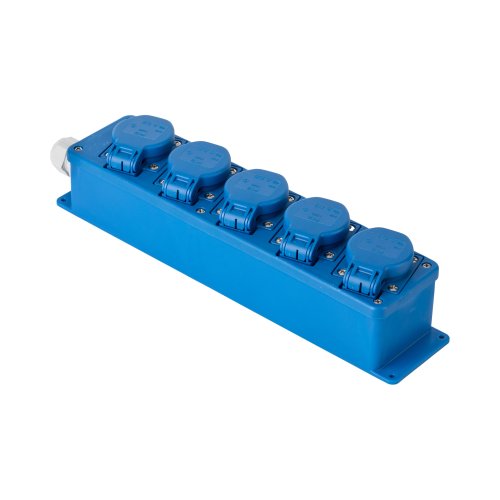 Keraf Snoercentrale 5-voudig 16A 250V~ mono blauw - 1f96a0e2a1e331f59a48c4531e608f57 - 20207946